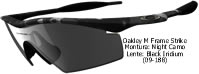 Oakley MFrame Strike Night Camo_Black Iridium (09-168)